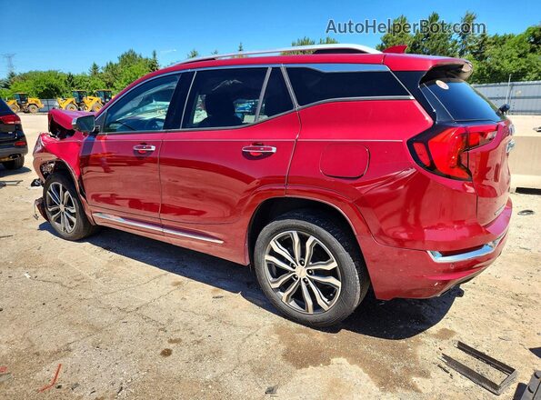 3GKALSEX8LL226327 2020 GMC TERRAIN Red Rear left