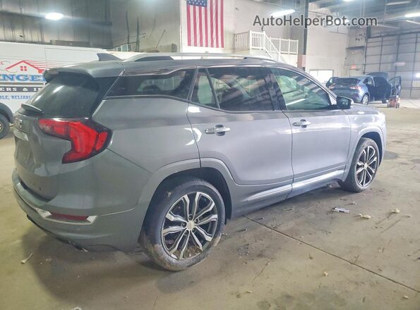 3GKALSEX8LL296023 2020 GMC TERRAIN Gray Trasero derecho