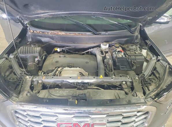 3GKALSEX8LL296023 2020 GMC TERRAIN Gray Vista del compartimento del motor
