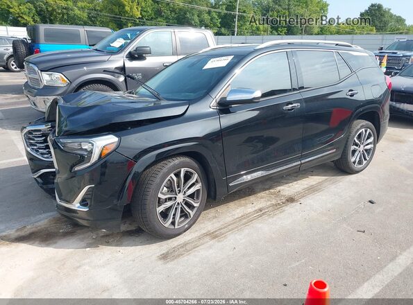 3GKALSEX9JL284699 2018 GMC TERRAIN Black Vista tres cuartos delantera izquierda