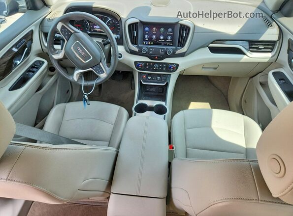 3GKALSEX9KL179937 2019 GMC TERRAIN Blue Widok deski rozdzielczej
