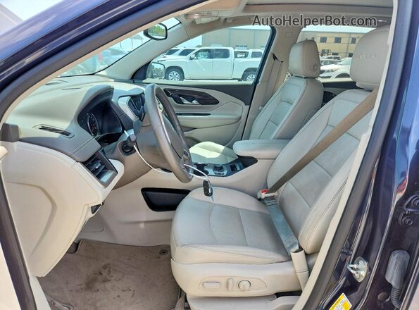3GKALSEX9KL179937 2019 GMC TERRAIN Blue Widok wnętrza z przodu