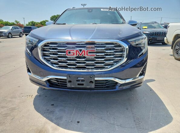 3GKALSEX9KL179937 2019 GMC TERRAIN Blue Widok z przodu
