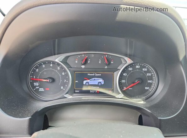 3GKALSEX9KL179937 2019 GMC TERRAIN Blue Widok zestawu wskaźników