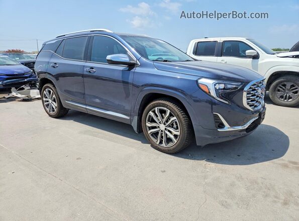 3GKALSEX9KL179937 2019 GMC TERRAIN Blue Przód prawy
