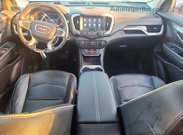3GKALSEX9LL162962 2020 GMC TERRAIN Gray Widok deski rozdzielczej