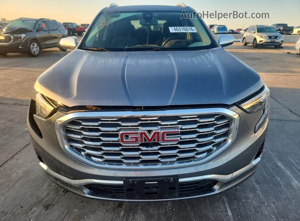 3GKALSEX9LL162962 2020 GMC TERRAIN Gray Widok z przodu