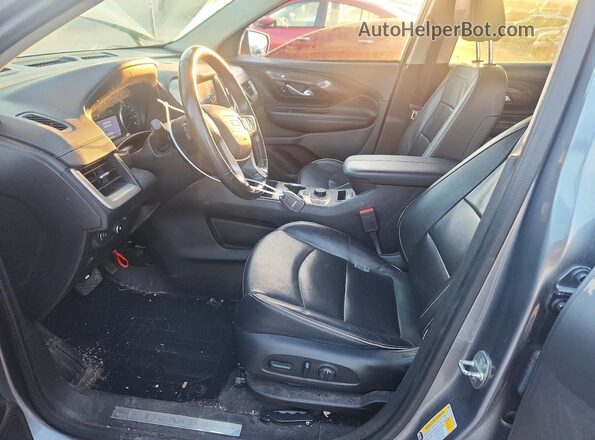 3GKALSEX9LL162962 2020 GMC TERRAIN Gray Widok wnętrza z przodu