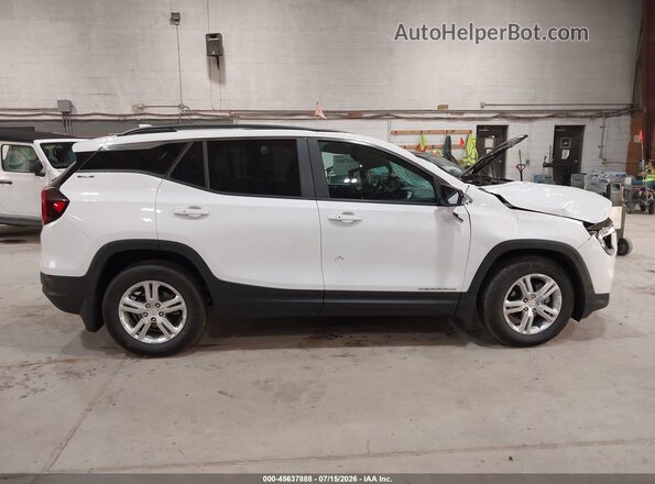 3GKALTEG1RL254582 2024 GMC TERRAIN Белый Вид задней части салона