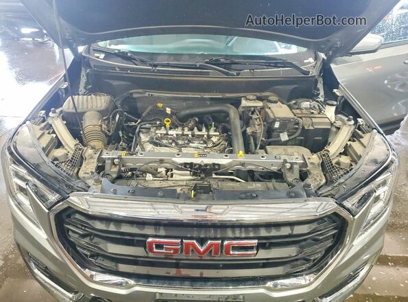 3GKALTEG1RL284455 2024 GMC TERRAIN Gray Սալոնի հետևի տեսք