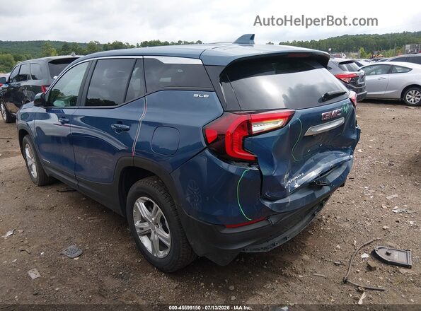 3GKALTEG1RL341625 2024 GMC TERRAIN Blue Задня ліва чверть