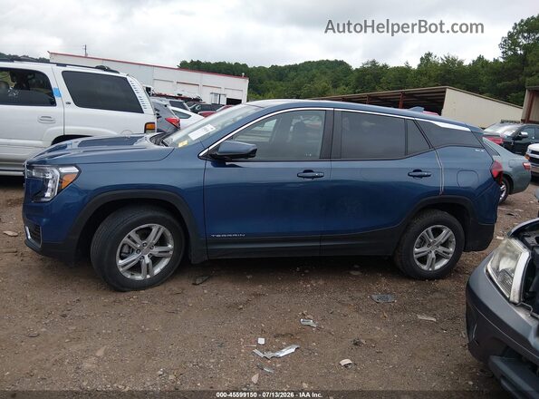 3GKALTEG1RL341625 2024 GMC TERRAIN Blue Панорамний вид салону 360°