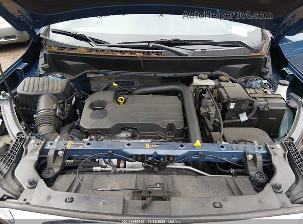 3GKALTEG1RL341625 2024 GMC TERRAIN Blue Вид ззаду