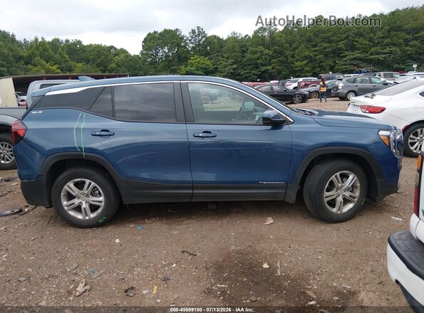 3GKALTEG1RL341625 2024 GMC TERRAIN Blue Вид задньої частини салону