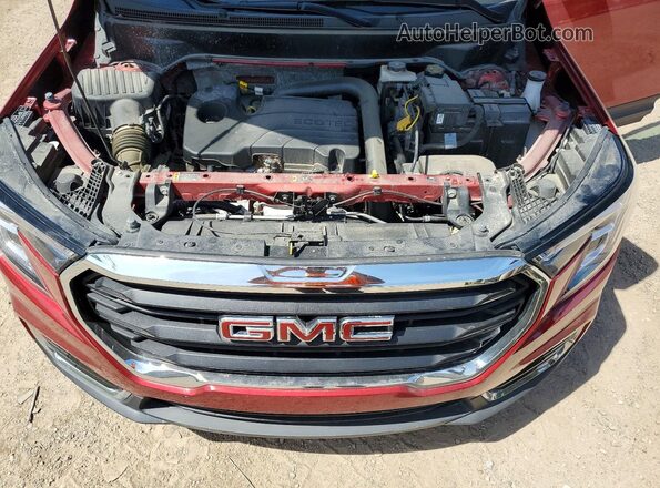 3GKALTEG2PL217179 2023 GMC TERRAIN Red Widok komory silnika