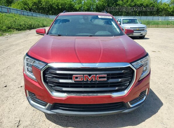 3GKALTEG2PL217179 2023 GMC TERRAIN Red Widok z przodu