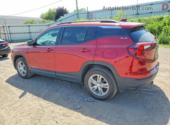 3GKALTEG2PL217179 2023 GMC TERRAIN Red Tył lewy