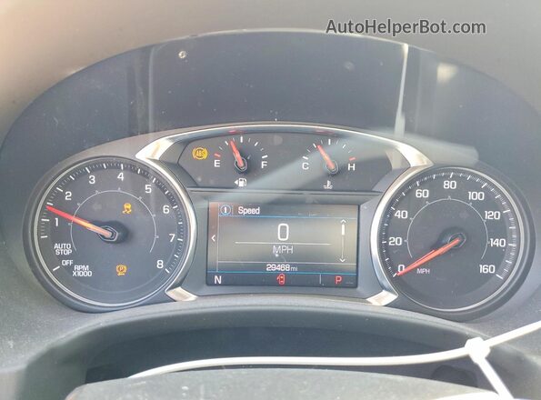 3GKALTEG2PL217179 2023 GMC TERRAIN Red Widok zestawu wskaźników