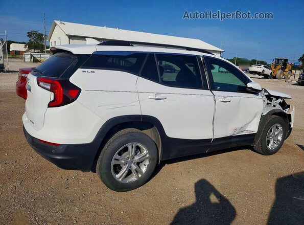 3GKALTEG3PL105815 2023 GMC TERRAIN White Delantero derecho