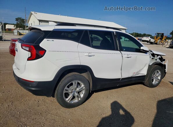 3GKALTEG3PL105815 2023 GMC TERRAIN White Trasero derecho