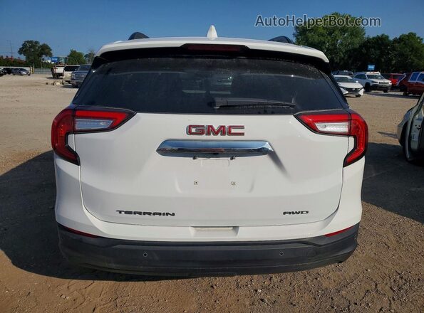 3GKALTEG3PL105815 2023 GMC TERRAIN White Vista interior delantera