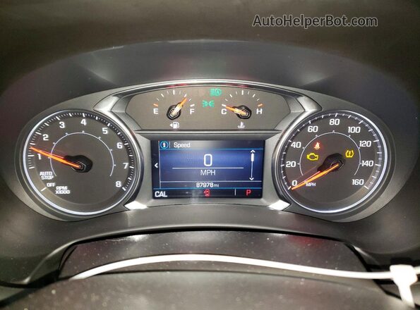 3GKALTEG3PL264141 2023 GMC TERRAIN Красный Вид щитка приборов