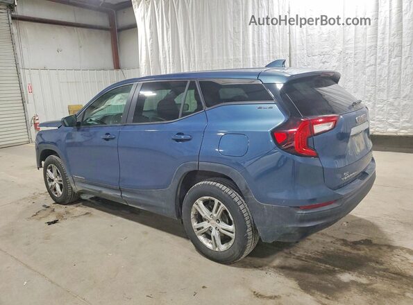 3GKALTEG4RL378331 2024 GMC TERRAIN Синий Задняя левая четверть