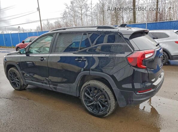 3GKALTEG6PL261797 2023 GMC TERRAIN Black Հետևի ձախ