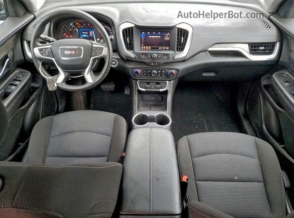 3GKALTEG6PL261797 2023 GMC TERRAIN Black Առջևի վահանակի տեսք