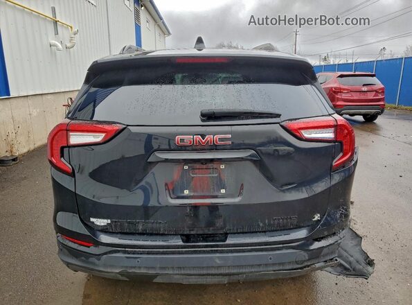 3GKALTEG6PL261797 2023 GMC TERRAIN Black Հետևի տեսք