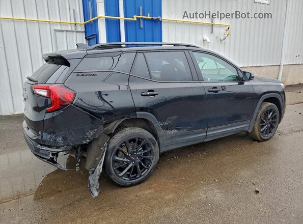 3GKALTEG6PL261797 2023 GMC TERRAIN Black Հետևի աջ