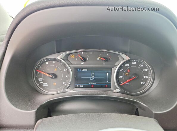 3GKALTEG7RL248186 2024 GMC TERRAIN Silver Instrument cluster view