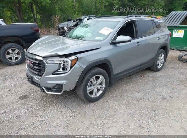 3GKALTEG7RL320486 2024 GMC TERRAIN Gray Vista tres cuartos delantera izquierda