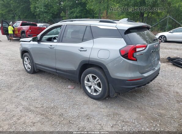 3GKALTEG7RL320486 2024 GMC TERRAIN Gray Trasero izquierdo