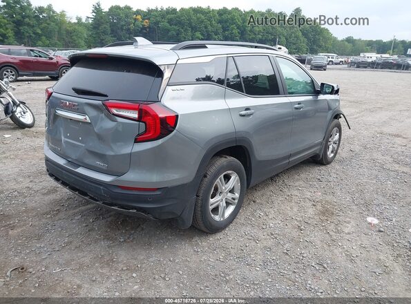 3GKALTEG7RL320486 2024 GMC TERRAIN Gray Trasero derecho