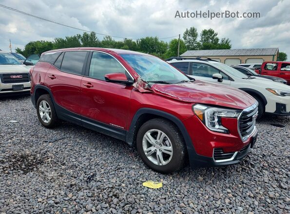 3GKALTEG7RL359563 2024 GMC TERRAIN Red Front right