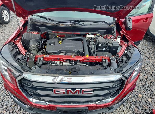3GKALTEG7RL359563 2024 GMC TERRAIN Red Rear interior view