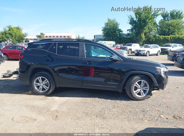 3GKALTEG8PL186830 2023 GMC TERRAIN Black Սալոնի 360 աստիճան տեսք