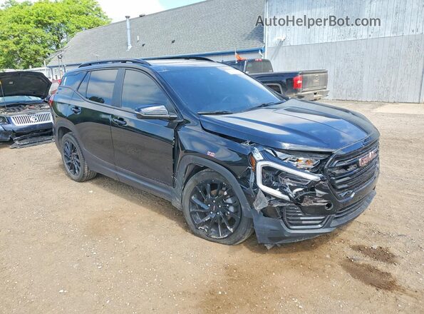 3GKALTEG8RL273582 2024 GMC TERRAIN Black Przód prawy
