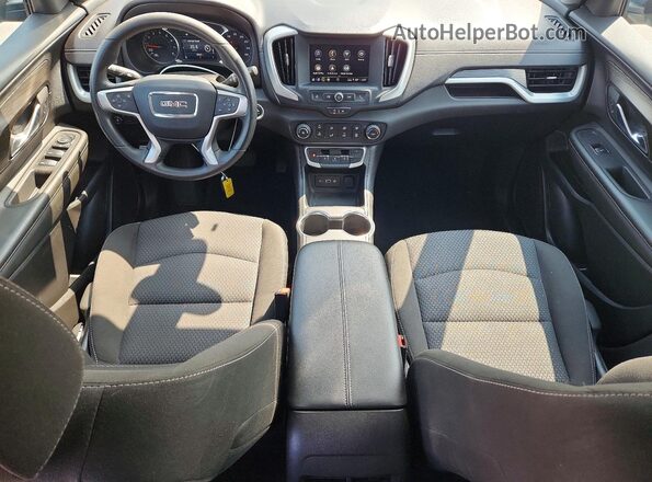 3GKALTEG8RL378686 2024 GMC TERRAIN Blue Вид панелі приладів