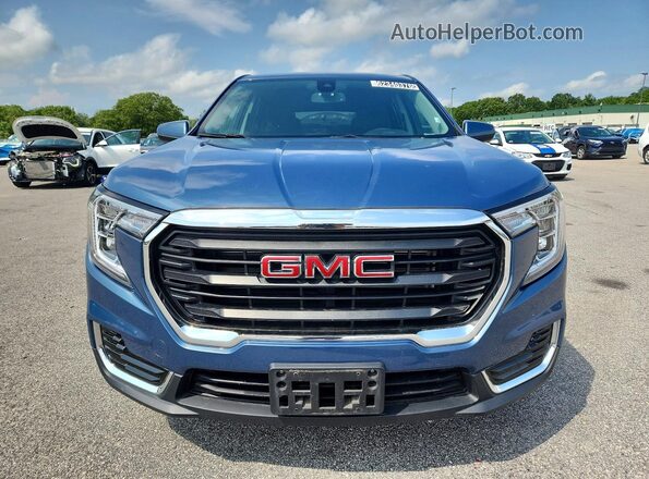 3GKALTEG8RL378686 2024 GMC TERRAIN Blue Вид спереду