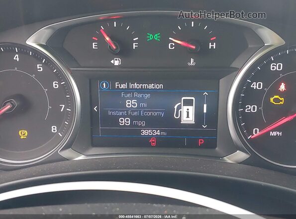 3GKALTEG9PL139189 2023 GMC TERRAIN White Widok tylnych siedzeń