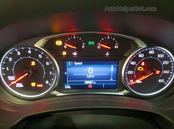 3GKALTEG9PL174203 2023 GMC TERRAIN Black Սարքավորումների վահանակի տեսք