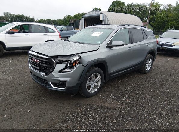 3GKALTEG9PL226266 2023 GMC TERRAIN Silver Передня ліва чверть
