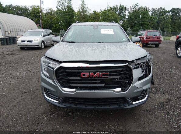 3GKALTEG9PL226266 2023 GMC TERRAIN Silver Вид щитка приладів