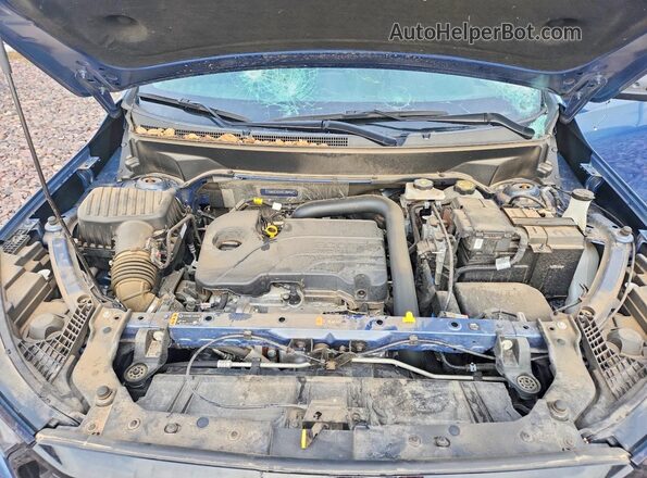 3GKALTEG9RL199685 2024 GMC TERRAIN Синий Вид задней части салона