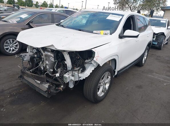 3GKALTEG9RL334079 2024 GMC TERRAIN White Vista tres cuartos delantera izquierda