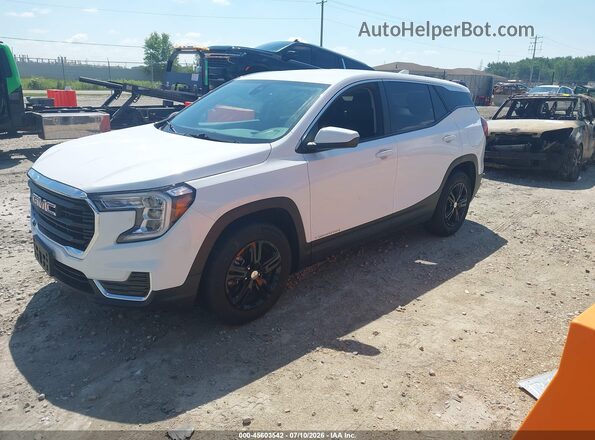 3GKALTEG9RL362643 2024 GMC TERRAIN White Առջևի ձախ երեք քառորդ տեսարան