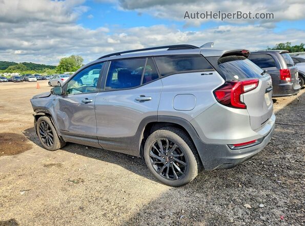 3GKALTEGXRL109251 2024 GMC TERRAIN Silver Задня ліва чверть