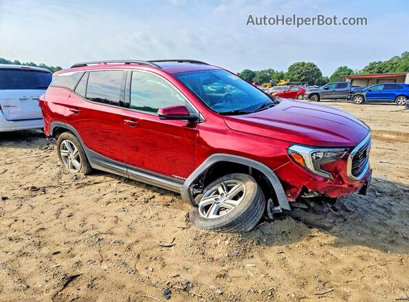 3GKALTEV0JL204307 2018 GMC TERRAIN Red წინა მარჯვენა